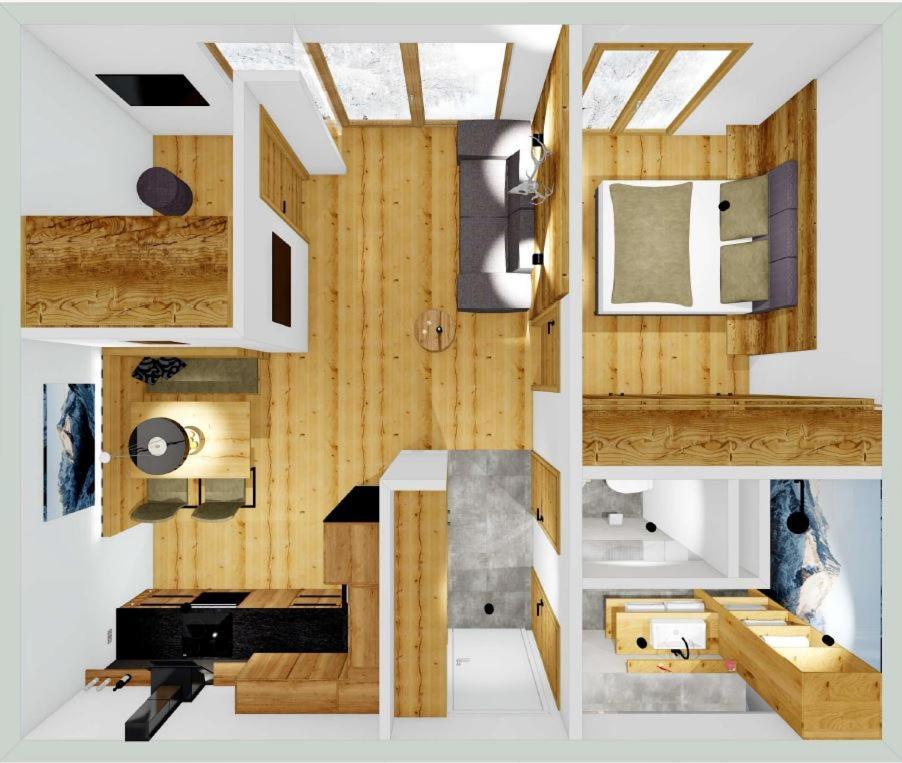 Familienwohnung Wildspitze Fügen Екстериор снимка